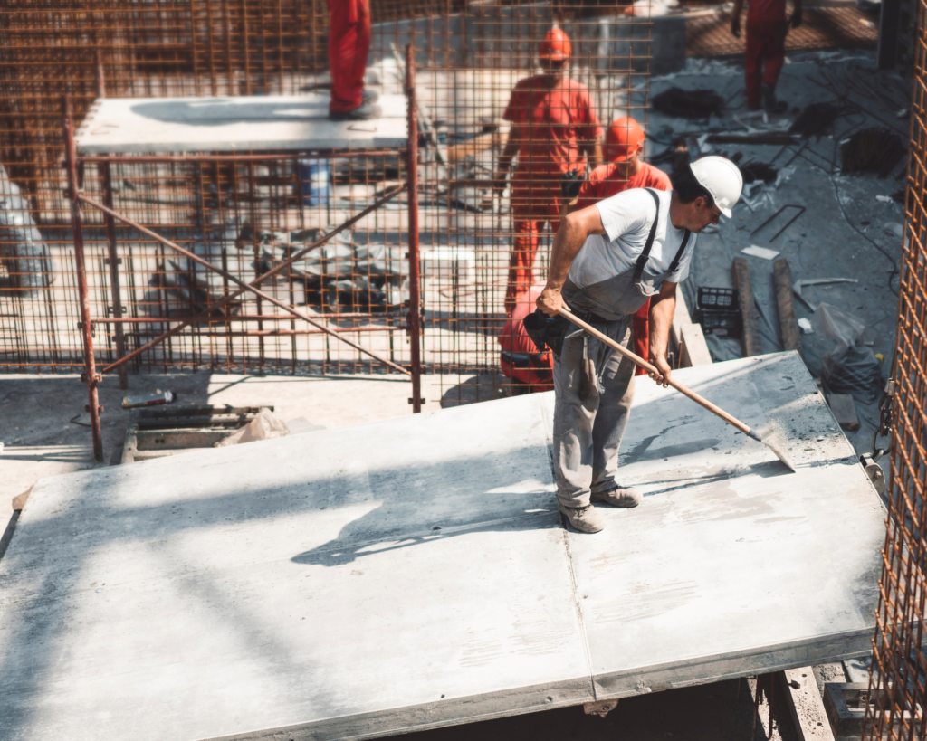 Do You Need a CSCS Card if You Work in a Cleaning Service? : a construction worker cleaning the floor