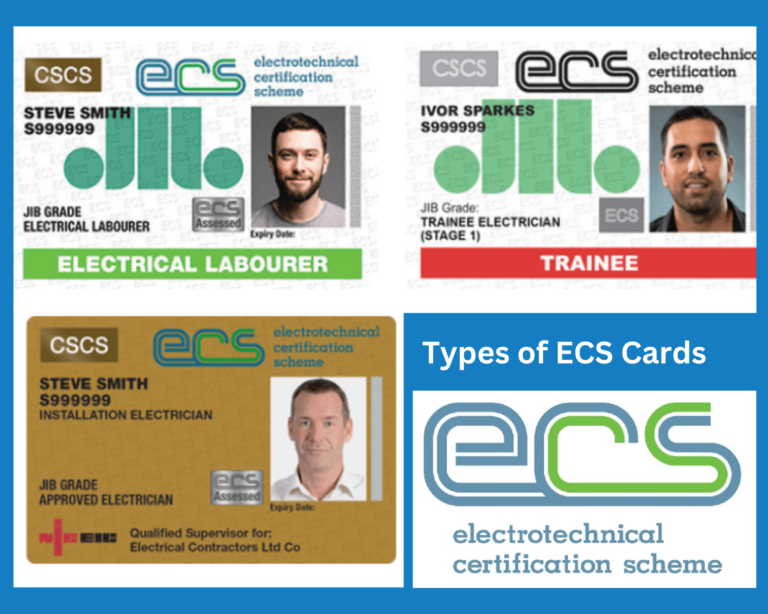 Ecs Card Example What CSCS Card Does an Electrician Need? - THS Website
