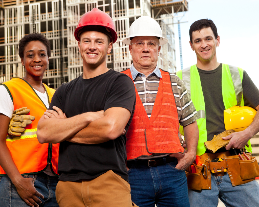 What is a CITB Test: a group of construction workers pictured together