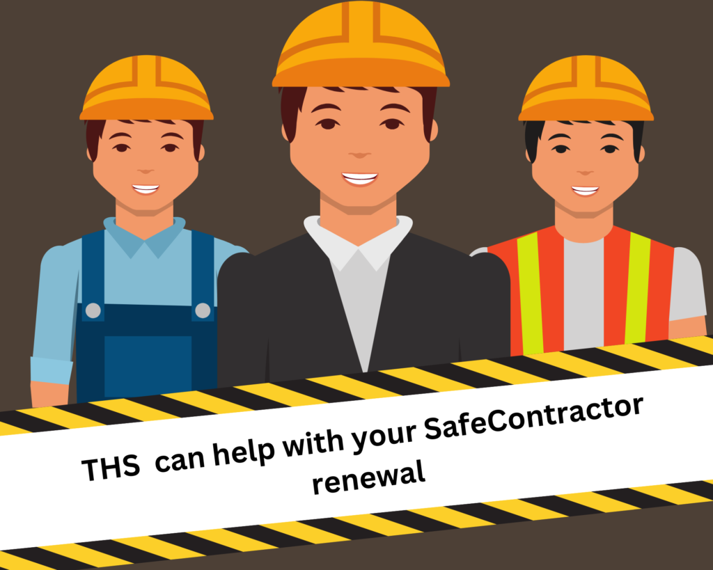 How to Renew SafeContractor Accreditation by THS contact us