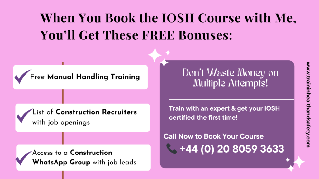 Who is Responsible for Workplace Health and Safety?: Book IOSH with THS