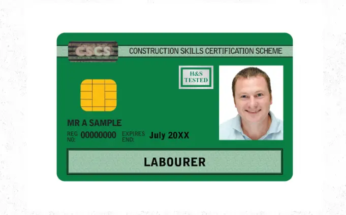 CSCS labourer card