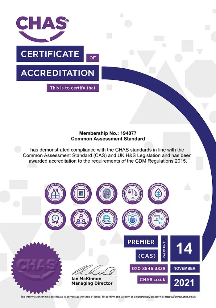 CHAS Accredited
